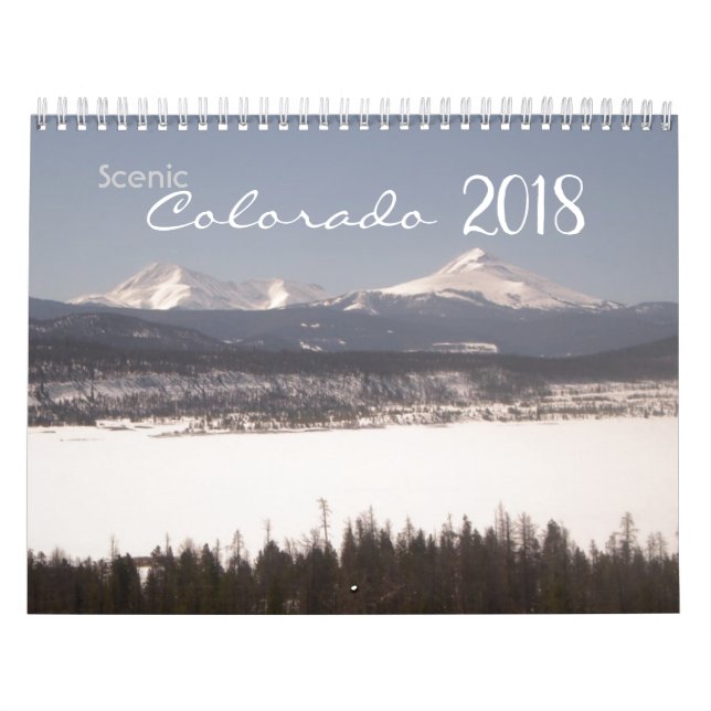 Landschaftlich Cities Colorado 2018 Kalender (Titelbild)