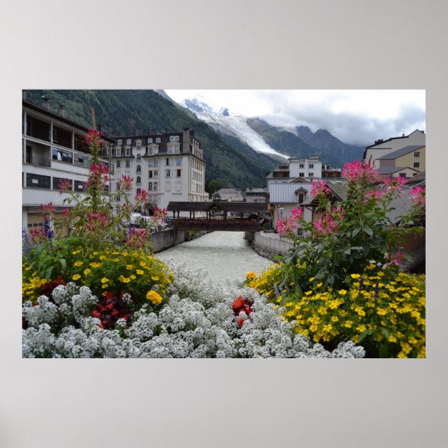 landschaftlich-France-Plakat Poster (Vorne)
