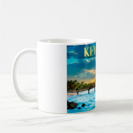 Landschaftlich Key West Pier Kaffeetasse