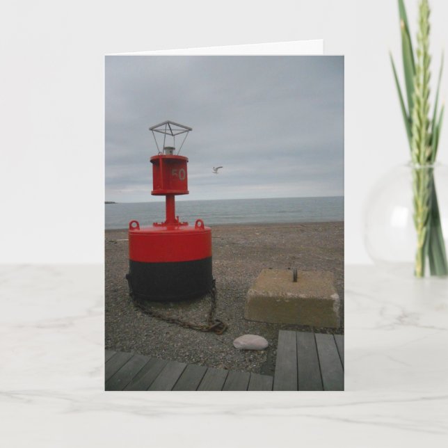 "Landschaftlich Lake Superior" - Gratulationskarte Karte (Vorderseite)