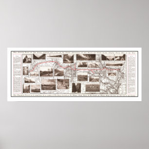 Landschaftlich limitierte Route - Poster