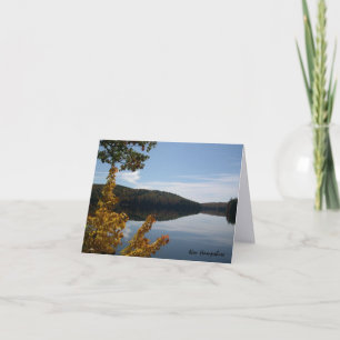 Landschaftlich New Hampshire Karte