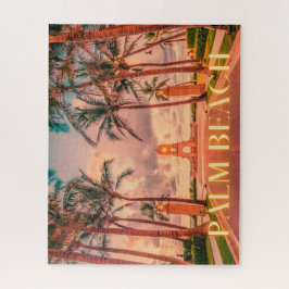 Landschaftlich Palm Beach Puzzle