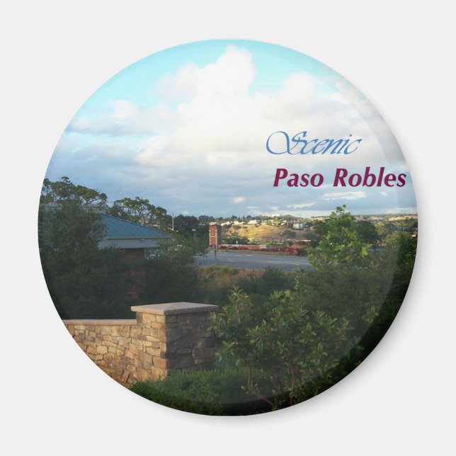 Landschaftlich Paso Robles Magnet (Vorne)