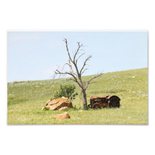 Landschaftlich Rural Saskatchewan Fotodruck
