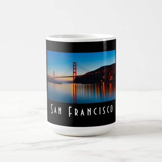 Landschaftlich San Francisco Kaffeetasse (Mittel)
