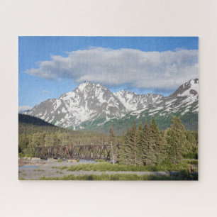 Landschaftlich Seward Highway Chugach National For Puzzle