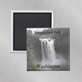 Landschaftlich Snoqualmie Falls, Washington Magnet