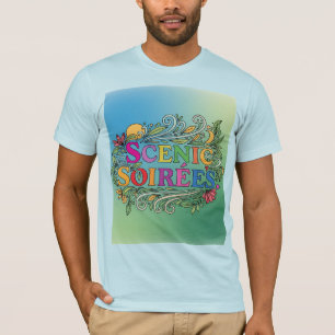 Landschaftlich Soirees.T - Shirt-Design T-Shirt