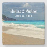 Landschaftlich türkisfarbenes Blue Sea Beach Foto 