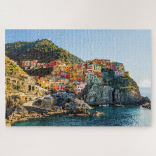 Landschaftlich Village, Cinque Terre, Ligurien, It Puzzle