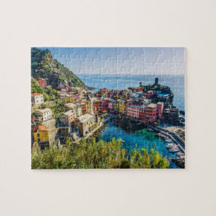 Landschaftlich Village, Cinque Terre, Ligurien, It Puzzle