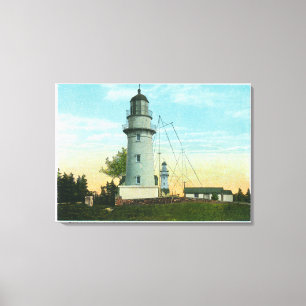 Landschaftliche Ansicht über die Western-Promenad Leinwanddruck