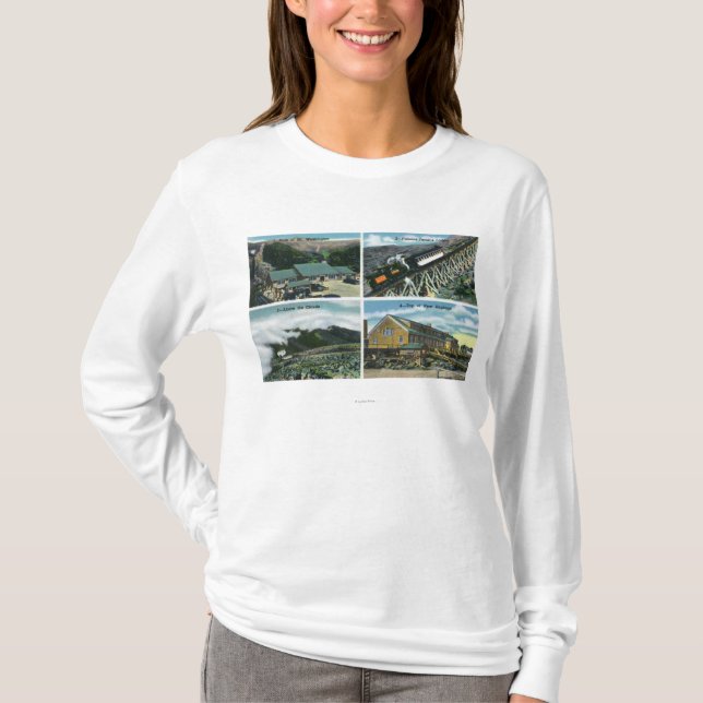 Landschaftliche Ansichten der Reise in Richtung T-Shirt (Vorderseite)