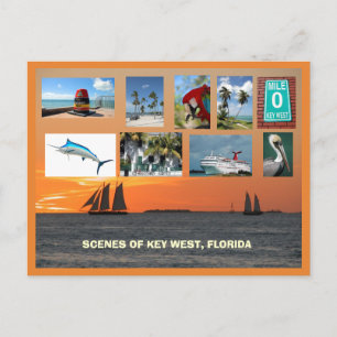 Landschaftliche Ausblicke West, Florida Postkarte