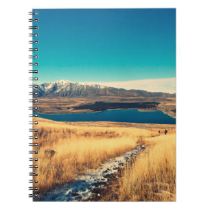 Landschaftliche Aussicht auf den John Gipfelbezirk Notizblock