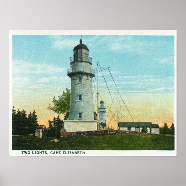 Landschaftliche Aussicht auf die Promenade des Wes Poster (Vorne)