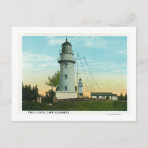 Landschaftliche Aussicht auf die Promenade des Wes Postkarte