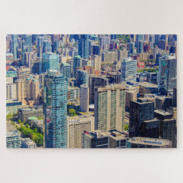 Landschaftliche Aussicht auf Toronto vom KN-Turm,  Puzzle