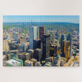 Landschaftliche Aussicht auf Toronto vom KN-Turm,  Puzzle