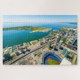Landschaftliche Aussicht auf Toronto vom KN-Turm,  Puzzle