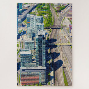 Landschaftliche Aussicht auf Toronto vom KN-Turm,  Puzzle
