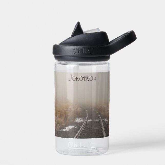 Landschaftliche Bahntrassen im ländlichen Raum Per Thermobecher (Links)