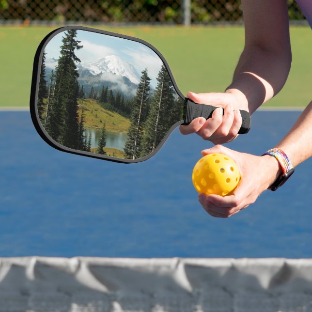 Landschaftliche Berglandschaft Pickleball Schläger (InSitu)