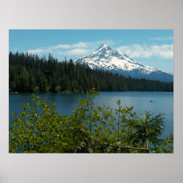 Landschaftliche Berglandschaft Poster