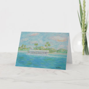 LANDSCHAFTLICHE CRUISE-Grußkarte Karte