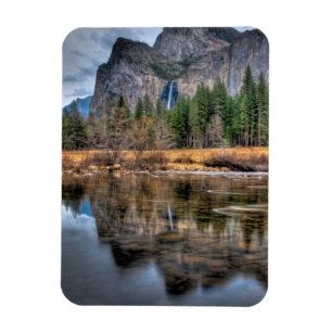 Landschaftliche Fälle Yosemite Magnet