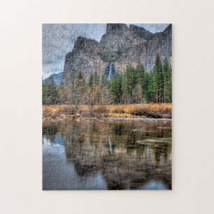 Landschaftliche Fälle Yosemite Puzzle