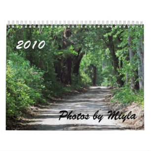 Landschaftliche Fotos des Ansicht-Kalender-2010 Kalender