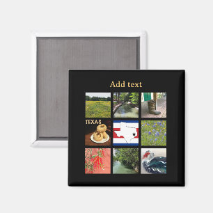 Landschaftliche Fotos von Texas Magnet