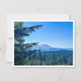 landschaftliche Haltestelle Postkarte