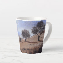 landschaftliche Herbstlandschaft Original