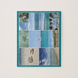 Landschaftliche Karibik Isla Saona Foto Collage Puzzle