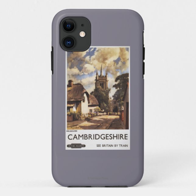 Landschaftliche Land-Ansicht-britisches Case-Mate iPhone Hülle (Rückseite)