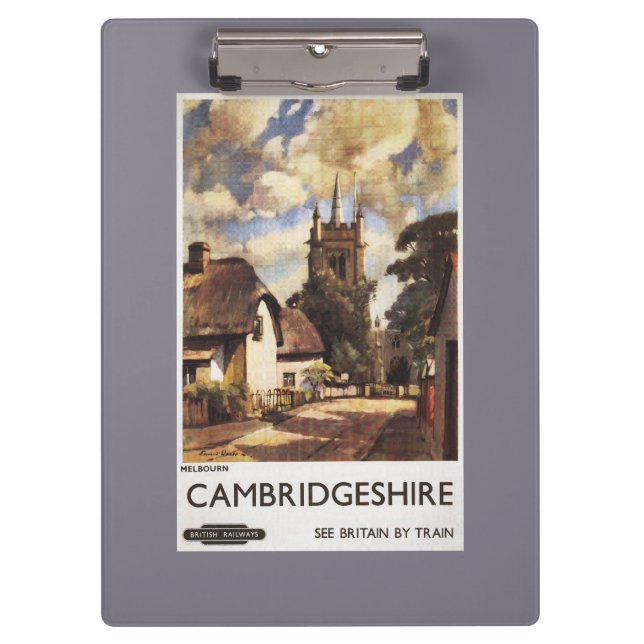 Landschaftliche Land-Ansicht-britisches Klemmbrett (Vorderseite)