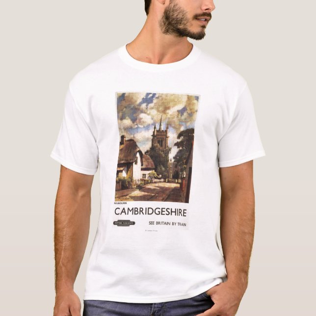 Landschaftliche Land-Ansicht-britisches T-Shirt (Vorderseite)