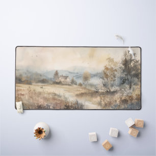 Landschaftliche Landschaft Schreibtischunterlage