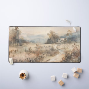 Landschaftliche Landschaft Schreibtischunterlage