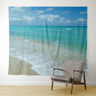 Landschaftliche Landschaftswand am Strand - Hinter Wandteppich