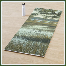 Landschaftliche Momente beruhen Yogamatte