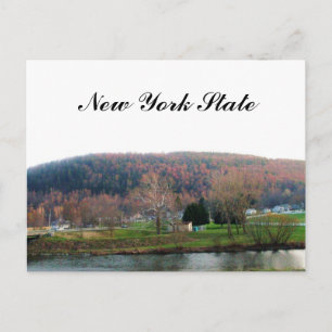 LANDSCHAFTLICHE NEW YORK STAAT Postkarte