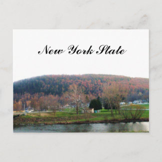 LANDSCHAFTLICHE NEW YORK STAAT Postkarte
