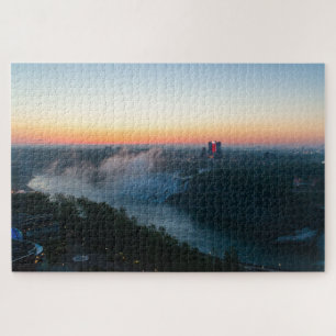 Landschaftliche Niagara fällt im Morgengrauen, Ka Puzzle