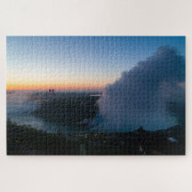 Landschaftliche Niagara fällt im Morgengrauen, Kan