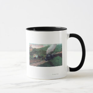Landschaftliche Nordwestpazifikroute Tasse