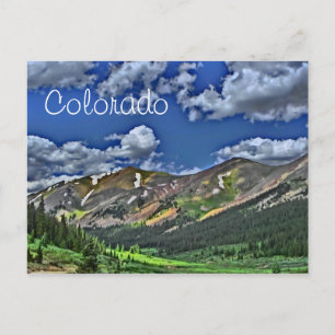 Landschaftliche Postkarte Colorado